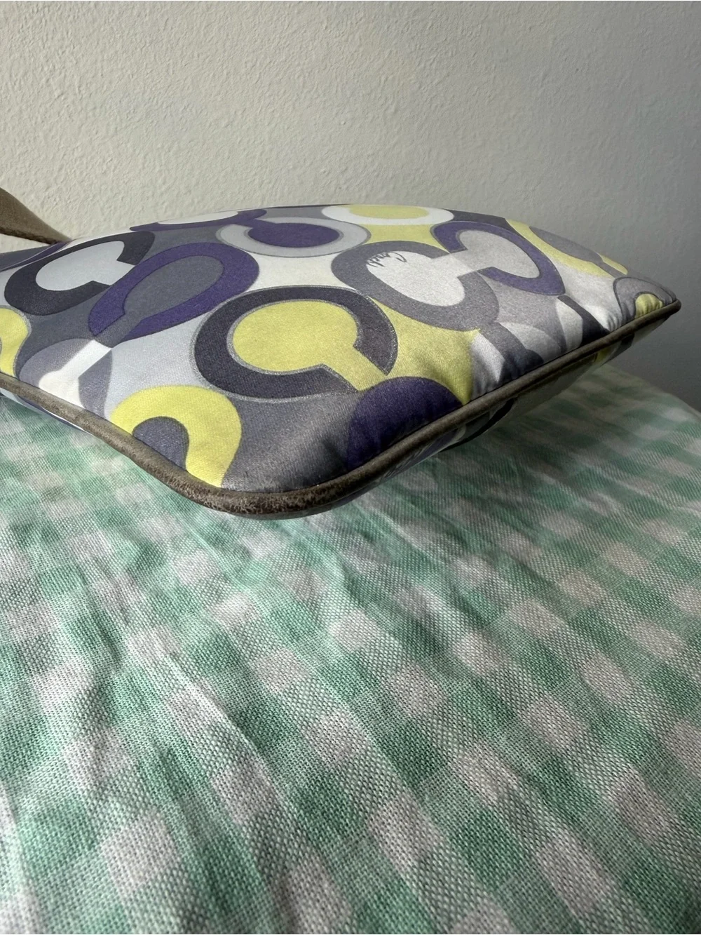 Coach Julia Op Art Scarf Print Swingpack